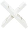 vidaXL Kaminholzhalter Weiß 47x39,5x48 cm Massivholz Kiefer 822448 Bild 5