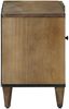 vidaXL TV-Schränk mit Regal Braun 80 x 31,5 x 46 cm Massivholz Mango 4018347 Bild 4