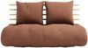 Karup Design SHIN SANO Schlafsofa Gestell Natur, Matratze Clay Brown Bild 4