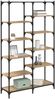 vidaXL Regal Artisan-Eiche 100 x 32 x 170 cm Holzwerkstoff 881891 Bild 3