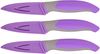 3er Set Küchenmesser mit Klingenschutz lavendel C3 Bild 2