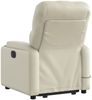 vidaXL Massagesessel mit Aufstehhilfe Creme Kunstleder 3204780 Bild 5
