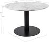 Couchtisch >Bolzano< in Weiss, Marmor - 70x45x70cm (BxHxT) Bild 5