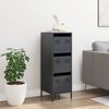 vidaXL Highboard Anthrazit 39x35x103,5 cm Stahl 851402 Bild 3