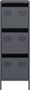 vidaXL Highboard Anthrazit 39x35x103,5 cm Stahl 851402 Bild 5
