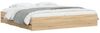 vidaXL Bettgestell mit Schubladen Sonoma-Eiche 180x200cm Holzwerkstoff 3207254 Bild 3