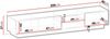 TV-Lowboard Mirtu 200 (Baltic Storm) Bild 5