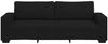 vidaXL 3-Sitzer-Sofa Schwarz 220x77x82 cm Stoff 4105178 Bild 4