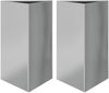 vidaXL Pflanzkübel 2 Stk. Dreieckig 50x43x75 cm Verzinkter Stahl 851182 Bild 2
