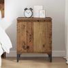 vidaXL Nachttisch Altholz 40 x 30 x 50 cm Holzwerkstoff 875107 Bild 4