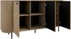 Ovalio Sideboard Typ 830 Kommode 164 cm Wohnzimmer Esszimmer Anrichte Modern Farbwahl Sandbeige, Cremona-Eiche und Dunin-Eiche Bild 5