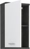 FORTE Champ Hängeschrank, Holzwerkstoff, Grau/Weiß, 40,2 x 68,8 x 23,2 cm Bild 5