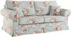 Home affaire 3-Sitzer Shadmoor, Hussenoptik, in uni oder mit Blumendruck Bild 3