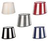 Brillibrum Lampenschirm Lampenschirm gestreift oval rund Streifenmuster E27 E14 Bild 5