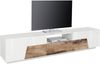 INOSIGN Lowboard ALIEN- TV-Board, mit 4 Türen, 1 Schublade und 1 offenes Fach, TV-Kommode Breite ca. 220 cm "Made in Italy" Bild 2