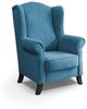 Beautysofa Ohrensessel Leonardo (mit Holzbeine, Wellenfedern) Bild 5