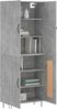 vidaXL Highboard Betongrau 69,5x34x180 cm Holzwerkstoff 3198077 Bild 3