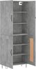 vidaXL Highboard Betongrau 69,5x34x180 cm Holzwerkstoff 3198077 Bild 4