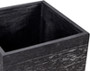 Blumentopf schwarz quadratisch 50 x 50 x 46 cm PAROS Bild 5