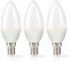 LED-Lampe E14 | Kerze | 2.8 W | 250 lm | 2700 K | Warmweiss | Matte lampe | 3 Stück Bild 2
