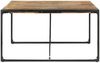 vidaXL Esstisch 140 x 140 x 75 cm Raues Mangoholz [321572] Bild 3