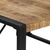 vidaXL Esstisch 140 x 140 x 75 cm Raues Mangoholz [321572] Bild 4