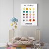 Poster Kinder Emojis Gefühle als Deko Print ohne Rahmen - 40X50cm / 1 Bild 4
