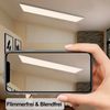 ZMH Deckenlampe LED Deckenleuchte Flach - Dimmbar Wohnzimmer Schlafzimmer Küche Panel Wohnzimmerlampe Groß 48W 120 * 30CM Küchenlampe Flur Lang Rechteckig Deckenpanel Büro mit Fernbedienung Bild 3