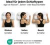 LIVINA HOME Nackenstützkissen Premium Kopfkissen, Ergonomisches Nackenkissen gegen Nackenschmerzen, Füllung: Memory Foam, Meditation, Seitenschläfer, Bauchschläfer, Rückenschläfer, 1 oder 2-tlg. erhältlich, Orthopädisches Kissen, für Seiten-, Rücken- &... Bild 4
