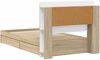 vidaXL Bettgestell mit Stauraum Sonoma-Eiche 90x190 cm Holzwerkstoff 3433628 Bild 5