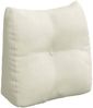 vidaXL Rücken Kissen Creme 45 x 24 x 50 cm Samt 42014380 Bild 2