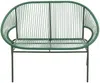 Vente-unique - ALIOS Gartensitzgruppe HarzGlas Grün - B 82 cm50 cm52 cm x H 83,5 cm50 cm80 cm x L 72 cm50 cm115 cm Bild 3