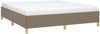vidaXL Boxspringbettgestell Taupe 180x200 cm Stoff 3120981 Bild 3