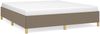 vidaXL Boxspringbettgestell Taupe 180x200 cm Stoff 3120981 Bild 2