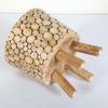 Teak Holz Hocker Merida Bild 4