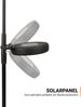 Solarlampe für Außen 78cm - Leuchtskulptur Laterne ( Vintage ) LED Leuchte - Wetterfeste Solarleuchte Garten Deko - Lampe Wegeleuchte Bild 5