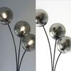 JUST LIGHT 11391-79 Green Widow LED Stehleuchte 3-flammig Holz rauchfarben Bild 4
