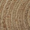 vidaXL Teppich Jute Geflochten 150 cm Rund 245338 Bild 4