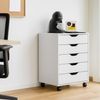 Relaxdays Rollcontainer mit Schubladen Bild 4