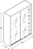 VCM Wandvitrine Drivalo 920360 Weiß H. 60 x B. 50 x T. 15 cm Bild 3