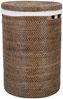 Rattan Wäschekorb Cleo Braun M Bild 3