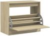 vidaXL Schuhschrank Sonoma-Eiche 80x42x69 cm Holzwerkstoff 840003 Bild 2