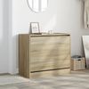 vidaXL Schuhschrank Sonoma-Eiche 80x42x69 cm Holzwerkstoff 840003 Bild 3