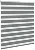 vidaXL Doppelrollo Dunkelgrau 135x100 cm Stoffbreite 130,9 cm Polyester 4014112 Bild 3