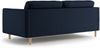 Micadoni Sofa Eden 3-Sitzer Samt Dunkelblau Bild 3