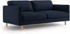 Micadoni Sofa Eden 3-Sitzer Samt Dunkelblau Bild 2