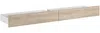 Vente-unique - TENALIA Bett Holz, Platte Beige - B 216,8 cm x H 98,2 cm x L 202,8 cm Bild 4