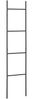 Handtuchleiter Bodø Stahl 176x38 cm Schwarz [en. casa] Bild 2
