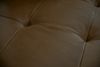 KAWOLA Hocker WIOLO Leder dunkelbraun 42 x 110 x 110 cm Bild 4