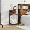 vidaXL Nachttisch Geräucherte Eiche 41 x 28 x 76 cm Holzwerkstoff 859577 Bild 5